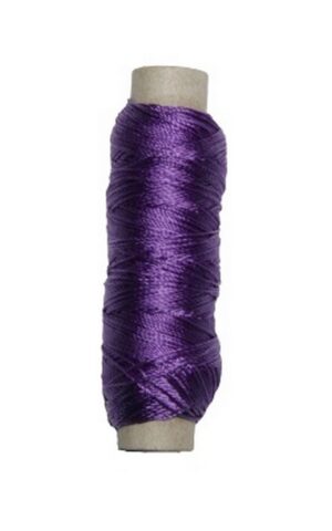 Sattlergarn Zwirn 14x2x3 Polyester 50 m lila Ø 0,3mm (5520)