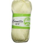 Strickgarn Garn Camilla 100% Baumwolle 50g gelb (5047)