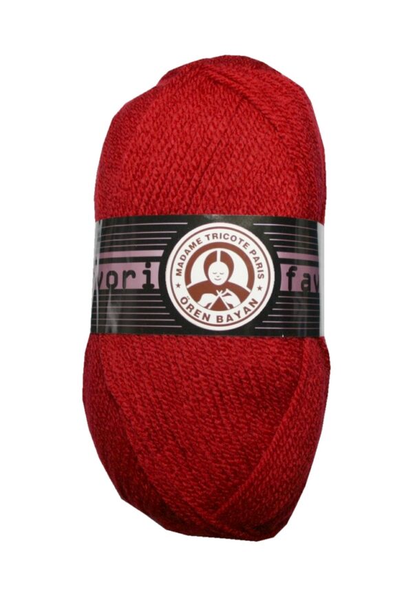 strickgarn-garn-favori-super-weich-100-g-rot-0033 Strickgarn Garn Favori super weich 100 g rot (0033)