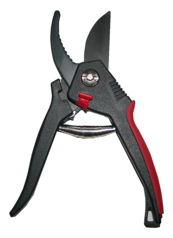 Gartenschere Strauchschere Rosenschere Astschere schwarz (9009)