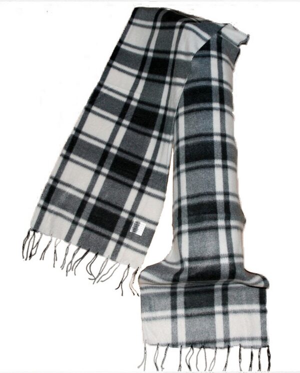 Herrenschal Damenschal Winterschal Schal 150x30 cm schwarz (7904)