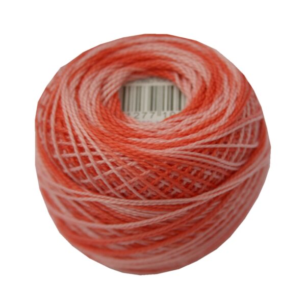 perlovka-kreuzstichgarn-baumwolle-perlgarn-85m-rot-ombre-2316 PERLOVKA Kreuzstichgarn Baumwolle Perlgarn 85m rot ombre (2316)