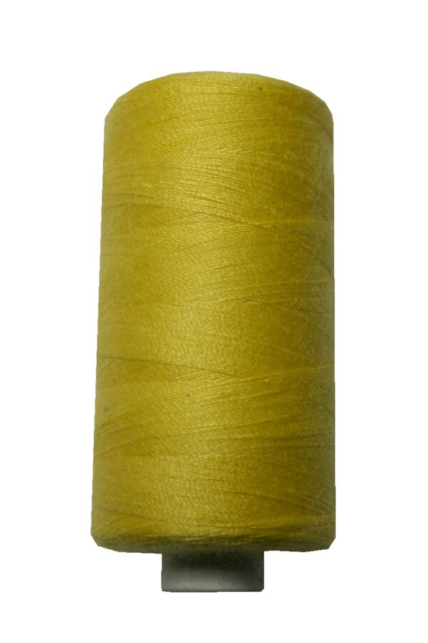 Nähmaschinen Nähgarn Polyester 40/2 gelb 500 m (1078)