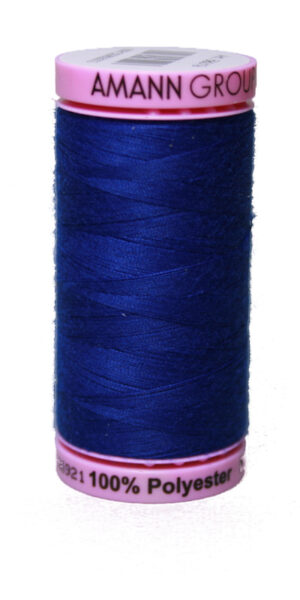 Zwirn 100 % Polyester ASPO PES 120 Amann blau 500 m (1304)