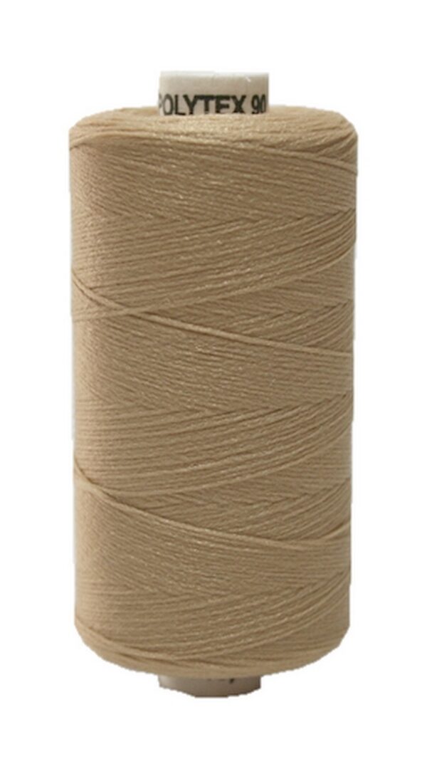 Nähmaschinen Nähgarn 500 m Polyester POLYTEX 16,7x2 beige (0715)