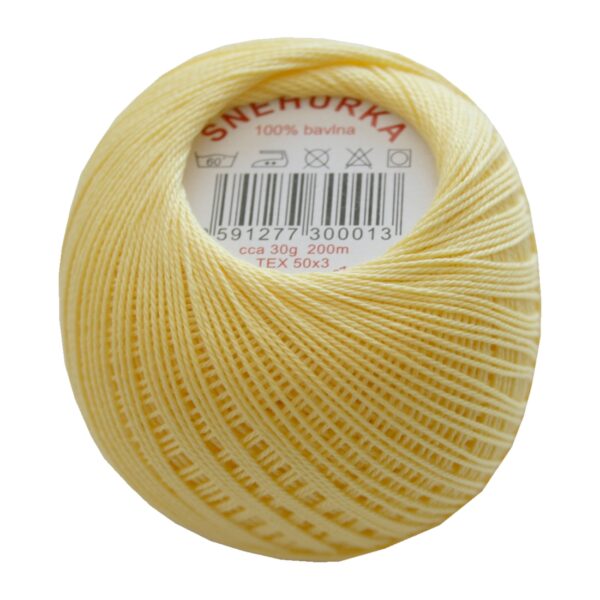 strickgarn-hakelgarn-100-baumwolle-snihurka-200-m-gelb-1144 Strickgarn Häkelgarn 100 % Baumwolle SNÌHURKA 200 m gelb (1144)