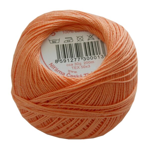 strickgarn-hakelgarn-100-baumwolle-snihurka-200-m-orange-2254 Strickgarn Häkelgarn 100 % Baumwolle SNÌHURKA 200 m orange (2254)