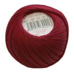 Strickgarn Häkelgarn 100% Baumwolle SNÌHURKA 200m bordeaux (3494)