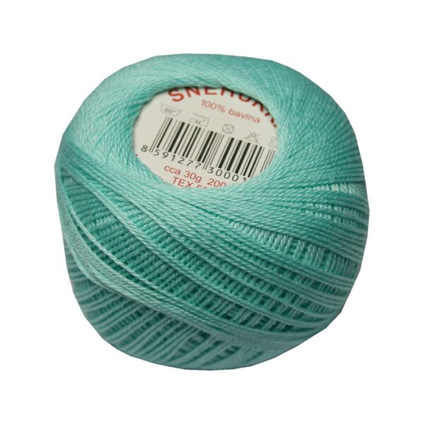 strickgarn-hakelgarn-100-baumwolle-snihurka-200-m-jade-5732 Strickgarn Häkelgarn 100 % Baumwolle SNÌHURKA 200 m jade (5732)