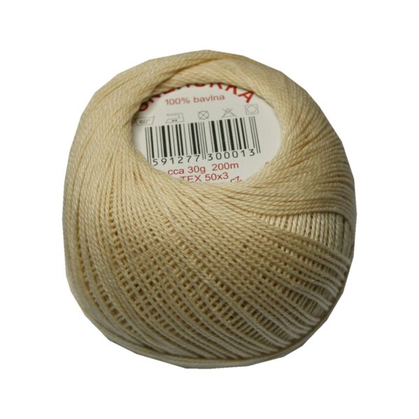 strickgarn-hakelgarn-100-baumwolle-snihurka-200-m-beige-7124 Strickgarn Häkelgarn 100 % Baumwolle SNÌHURKA 200 m beige (7124)