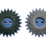 Sternzwirn Baumwolle 2 Stück je 20 m grau (0015)