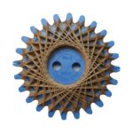 Sternzwirn Baumwolle 2 Stück je 20 m braun (0960)