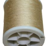 Obergarn Nähmaschinennähgarn Baumwolle 100m 50/3 hellbeige (1032)