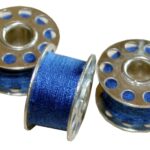 Nähmaschinen Nähgarn 3 x 25 m 75 m Polyester 40/2 blau marine (1026)