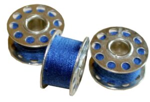 Nähmaschinen Nähgarn 3 x 25 m 75 m Polyester 40/2 blau marine (1026)
