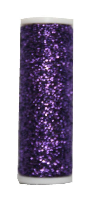 Metallic Stickgarn METALUX Beilauffaden 60 m dunkel violett (0031)