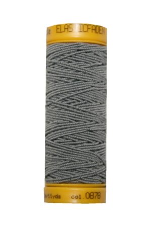 Hutgummi Gummi Nähfaden Elastic 10m grau (0878)