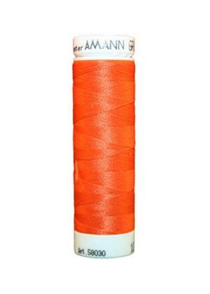 Elastischer Zwirn Polyester ASPOTEX 120 Amann 100m terrakotta braun (1334)