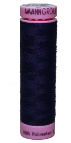 Zwirn 100 % Polyester ASPO PES 120 Amann blau 100 m (0016)