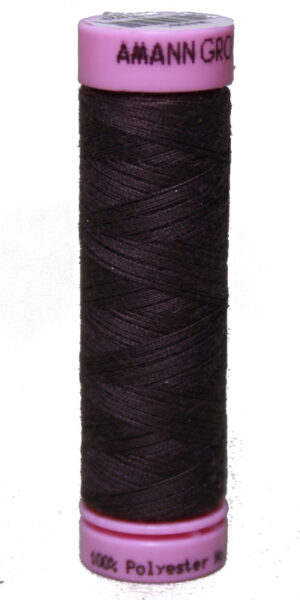 Zwirn 100 % Polyester ASPO PES 120 Amann rot burgunderrot 100 m (0305)