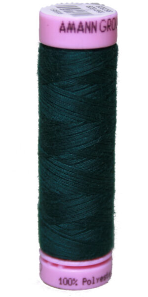Zwirn 100 % Polyester ASPO PES 120 Amann dunkelgrün 100 m (0757)
