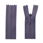 Reißverschluss 25 cm spiralförmig nicht trennbar lila (2518)