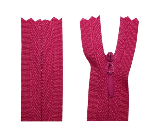 reiszverschluss-25-cm-spiralformig-3-mm-nicht-trennbar-pink-2553 Reißverschluss 25 cm spiralförmig 3 mm nicht trennbar pink (2553)