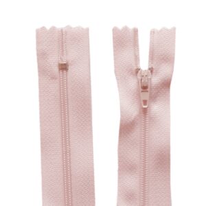 Reißverschluss 30 cm spiralförmig nicht trennbar rose (3017)