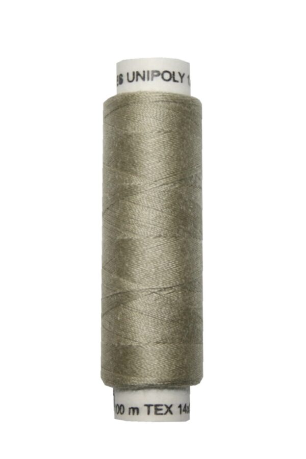 nahmaschinen-nahgarn-100-m-polyester-unipoly-14x2-beigegrun-0762 Nähmaschinen Nähgarn 100 m Polyester UNIPOLY 14x2 beigegrün (0762)