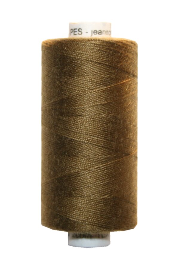 Jeansgarn UNIPOLY 30*3 Polyester 200 m oliv gold (0768)