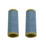 Nähmaschinen Nähgarn 200 m 2 x 100 m Polyester 40/2 hellblau (0010)