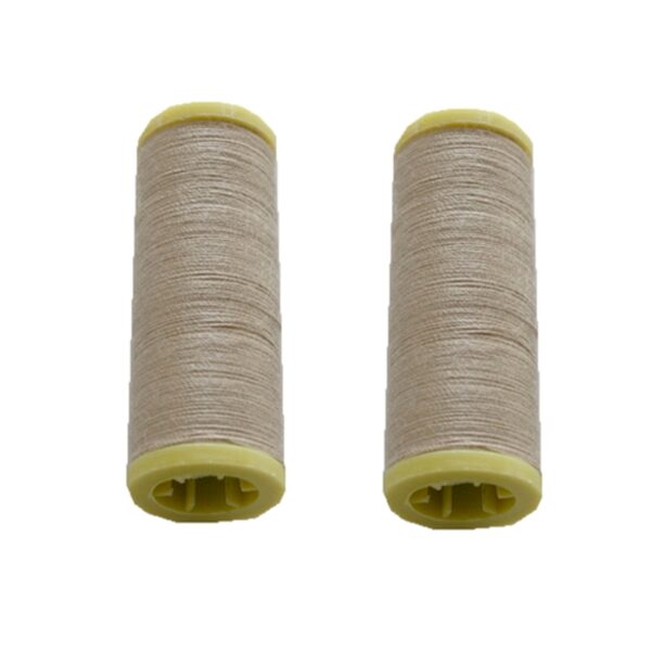 Nähmaschinen Nähgarn 200 m 2 x 100 m Polyester 40/2 beige (0022)
