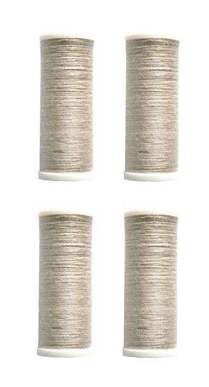 Nähmaschinen Nähgarn 400m 4 x 100m Polyester 40/2 beige (1038)