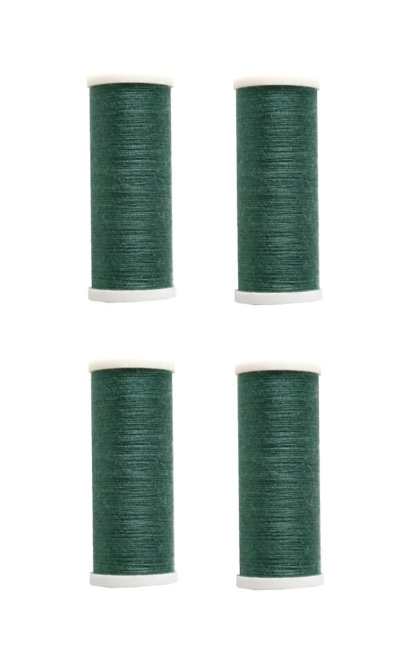Nähmaschinen Nähgarn 400 m 4 x 100 m Polyester 40/2 grün (1055)