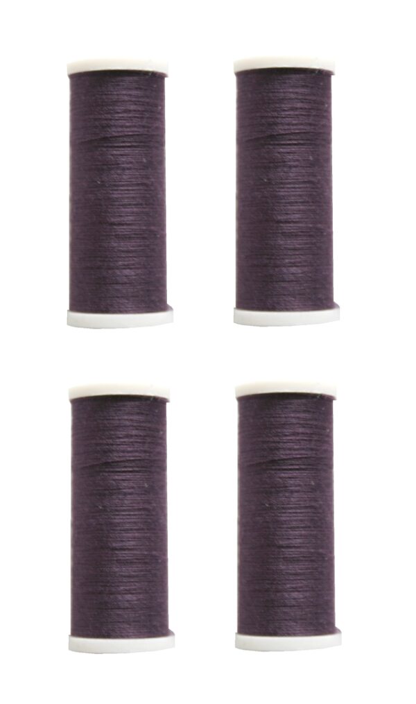nahmaschinen-nahgarn-400-m-4-x-100-m-polyester-lila-pflaume-1090 Nähmaschinen Nähgarn 400 m 4 x 100 m Polyester lila pflaume (1090)