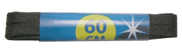 schuhband-schnursenkel-1-paar-polyester-60cm-7mm-flach-braun-10010 Schuhband Schnürsenkel 1 Paar Polyester 60cm 7mm flach braun (10010)