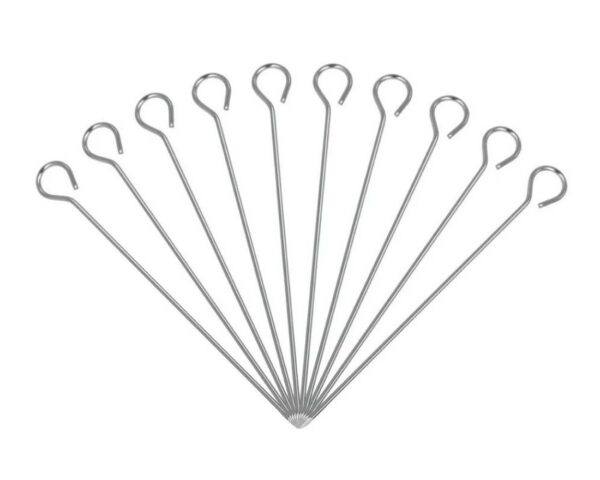 Rouladennadeln Rouladenspieße Grillnadel Edelstahl 10 Stück (0347)