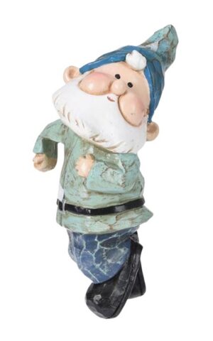 Gartenzwerg Topfhänger Gartendeko Zwerg Gnome 11 cm (0363)