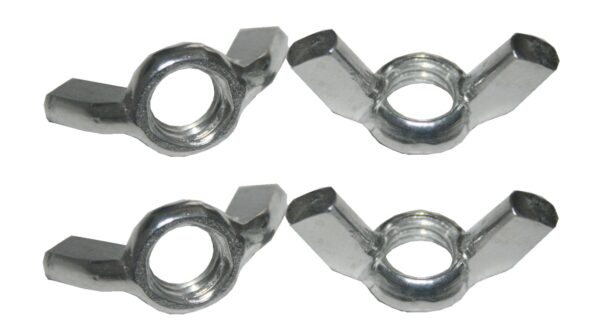 Flügelmuttern Flügelmutter verzinkt M10 4 Stück (0022)