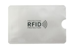 RFID Schutzhülle für Kreditkarten Blocker Protection silber (0290)