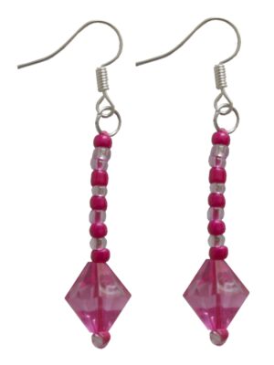 Ohrring Ohrhänger Rina pink (0025)