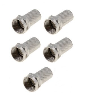 F-Stecker Stecker 4mm 5 Stück (0033)