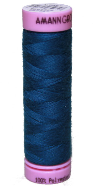 Zwirn 100 % Polyester ASPO PES 120 Amann dunkel türkis 100 m (0760)