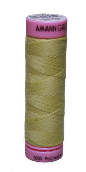 Zwirn 100 % Polyester ASPO PES 120 Amann gelb 100 m (1412)