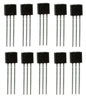 Transistor BC547b NPN 45V 0.1A TO92 10 Stück (0013)