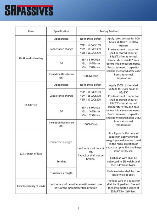 Keramikkondensator Keramik Kondensator 10nF 1000V 5 Stück (30007)