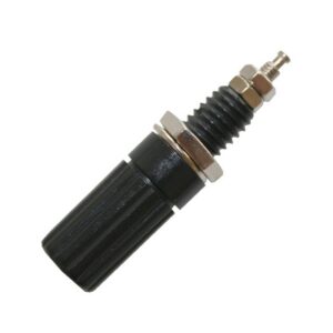 Laborbuchse Bananenbuchse Buchse 4mm Einbau schwarz (0269)