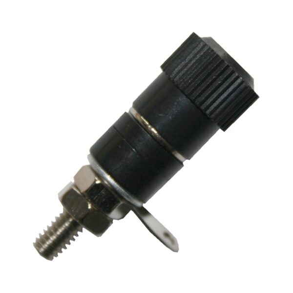 Laborbuchse Bananenbuchse Buchse 4mm Einbau schwarz (0279)