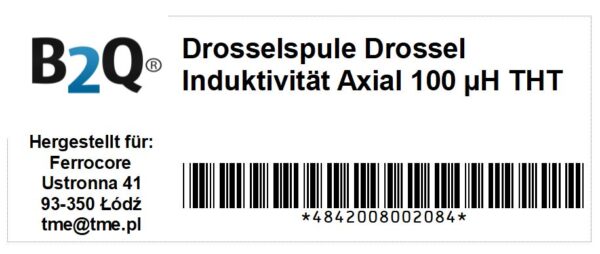 drosselspule-drossel-induktivitat-axial-100-h-tht-5-stuck-0019 Drosselspule Drossel Induktivität Axial 100 µH THT 5 Stück (0019)