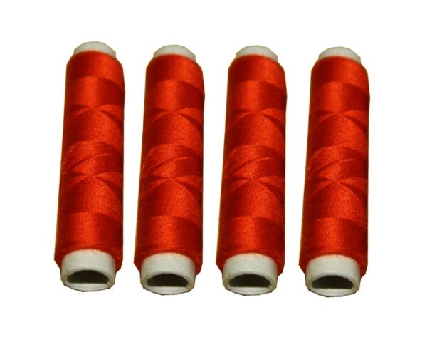 Nähmaschinen Nähgarn 200 m 4 x 50m Polyester 40/2 rot (1083)